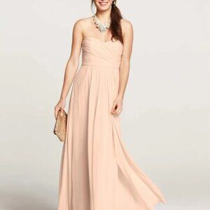 Ann Taylor Strapless Blush Dress